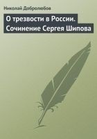 Читать книгу О трезвости в России. Сочинение Сергея Шипова