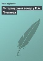 Читать книгу Литературный вечер у П.А. Плетнева